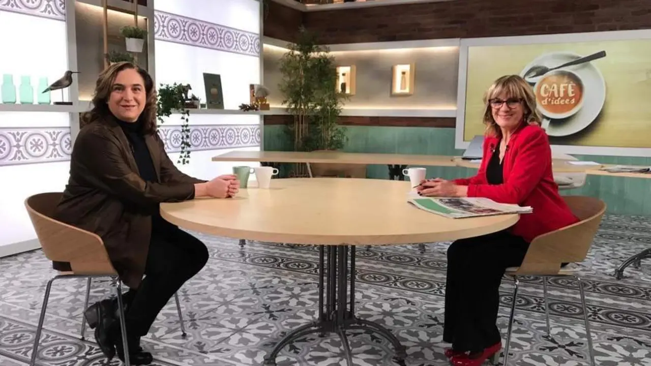 Ada Colau, en una entrevista de R&agrave;dio 4. - Europa Press