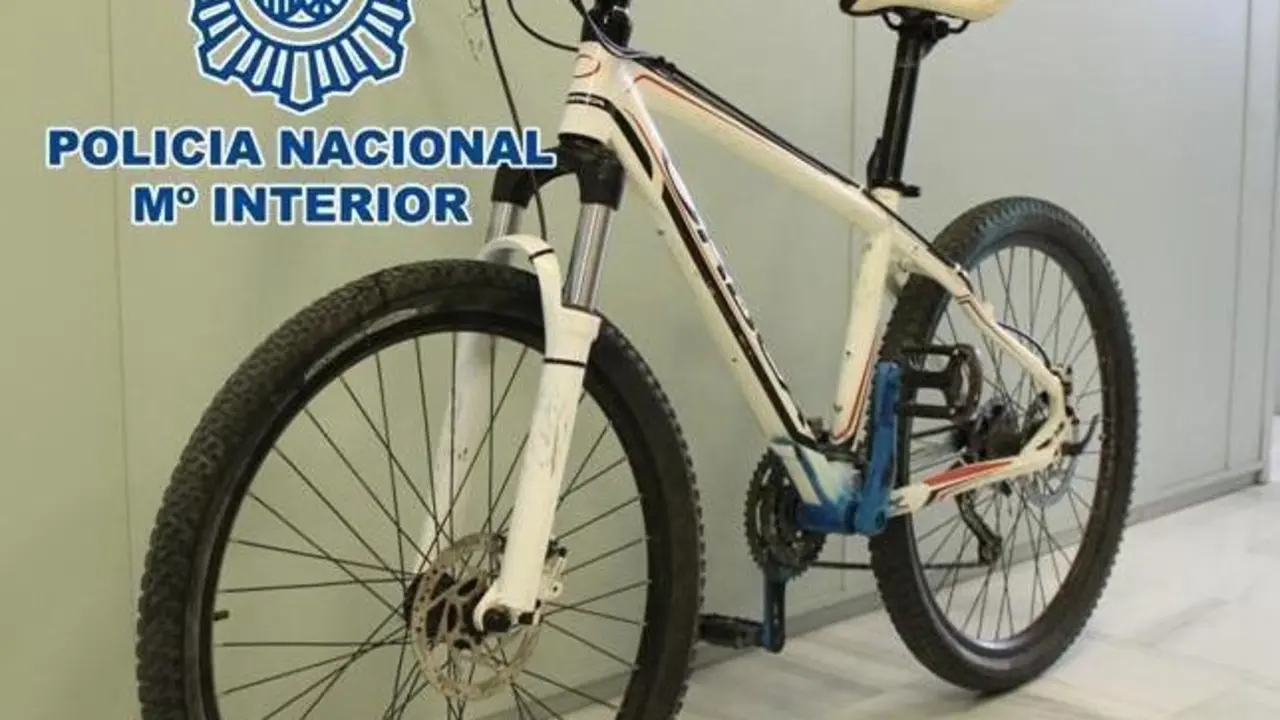 Bicileta recuperada. - CNP