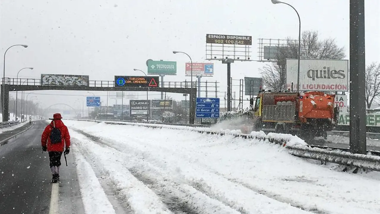 Carretera de Toledo a su paso por Getafe. - EFE