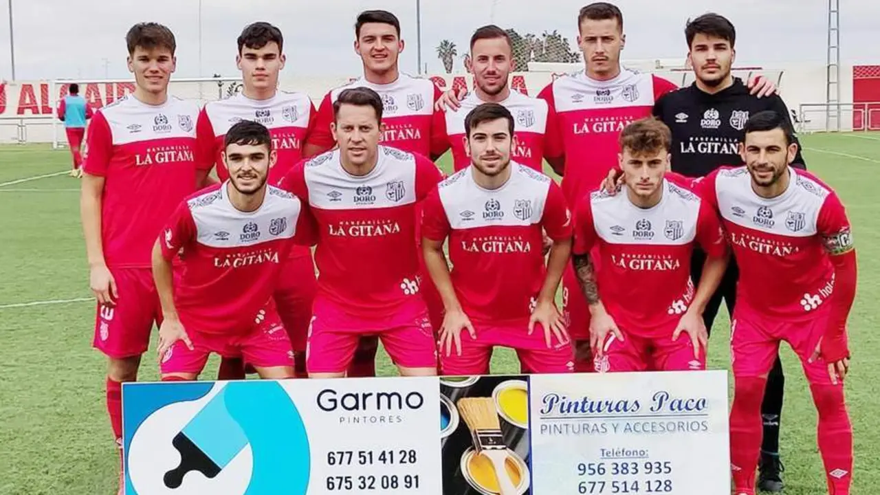 Once inicial que present&oacute; la UD Algaida ante el Jerez Industrial - Muala