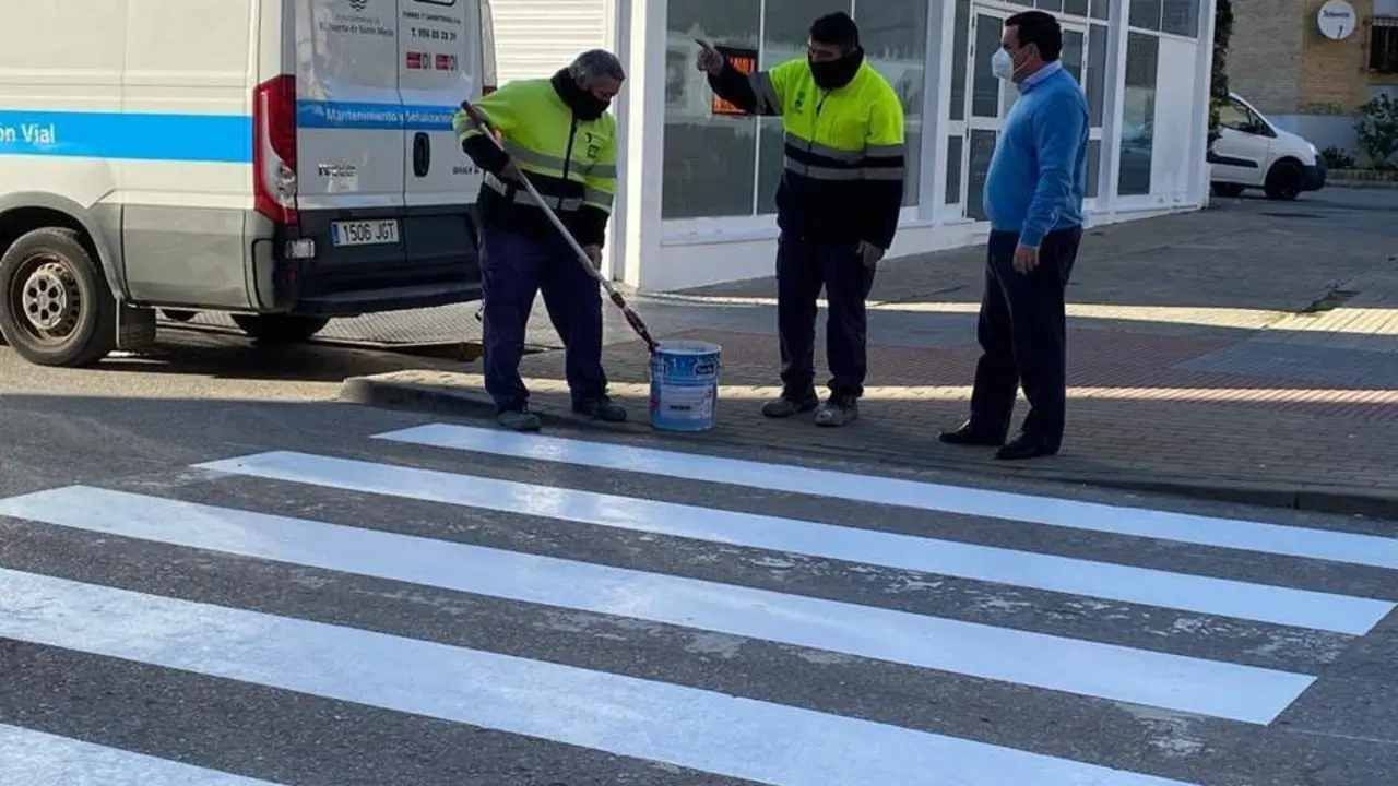 Paso de peatones. - Viva
