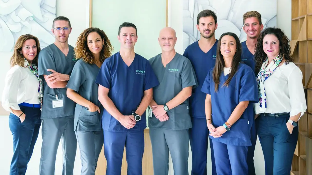 Profesionales de Sinalgia, la primera cl&iacute;nica en la provincia dedicada en exclusiva al tratamiento del dolor. - Sinalgia