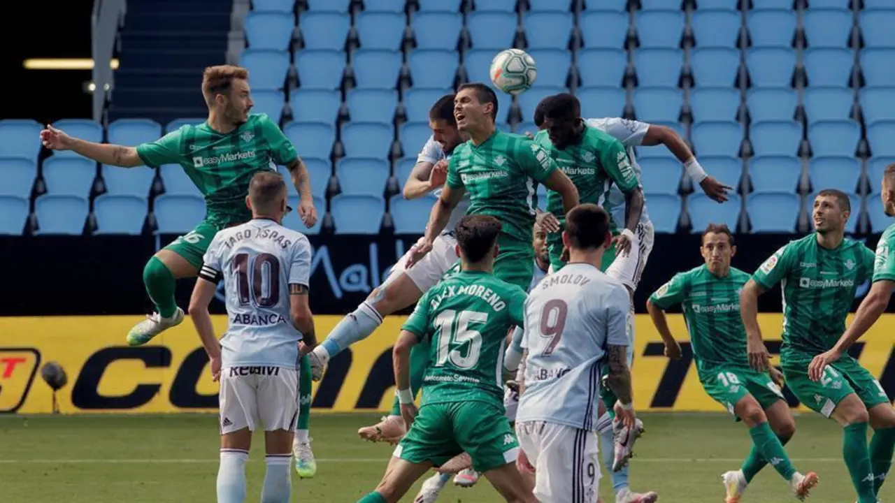 Imagen del Real Betis-Celta. - efe
