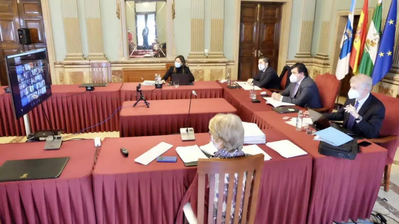 Pleno del Ayuntamiento celebrado este mi&eacute;rcoles. - VH