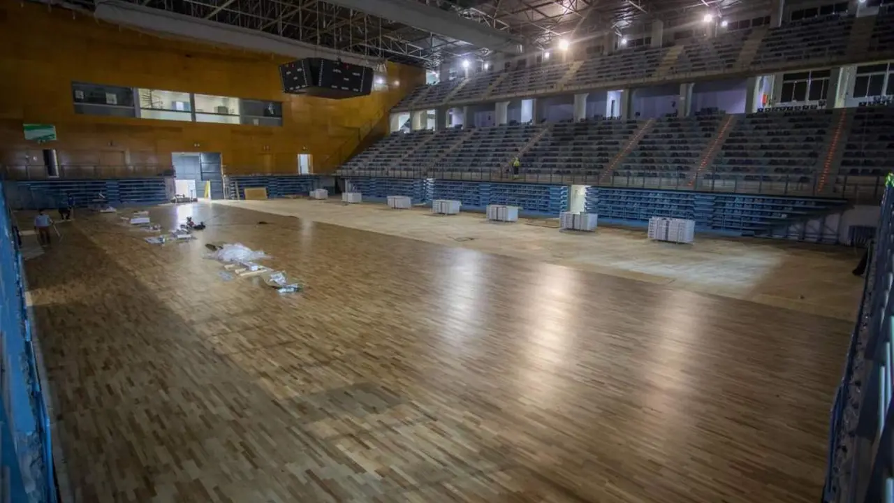 Visita las obras en el Palacio de Deportes. - VH