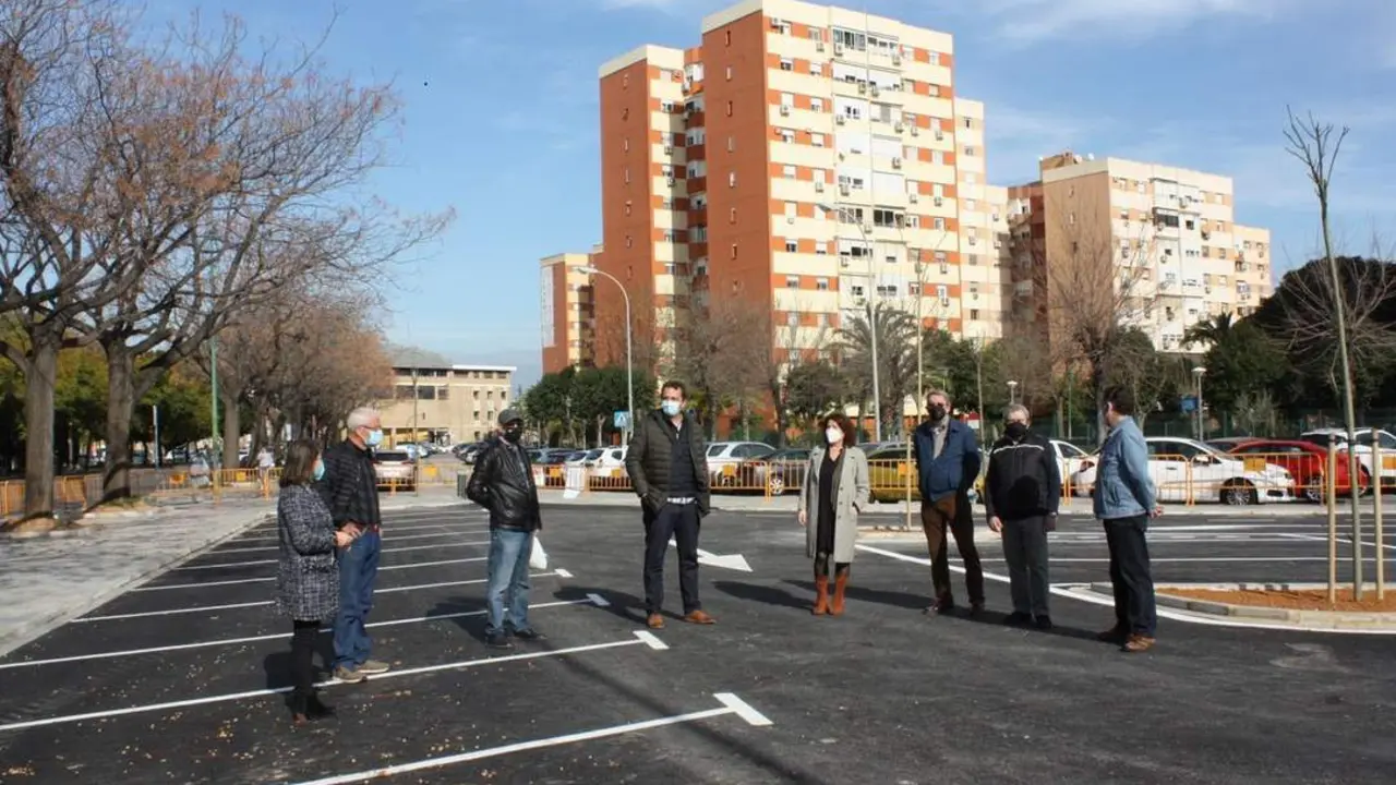 La zona reurbanizada. - Ayto