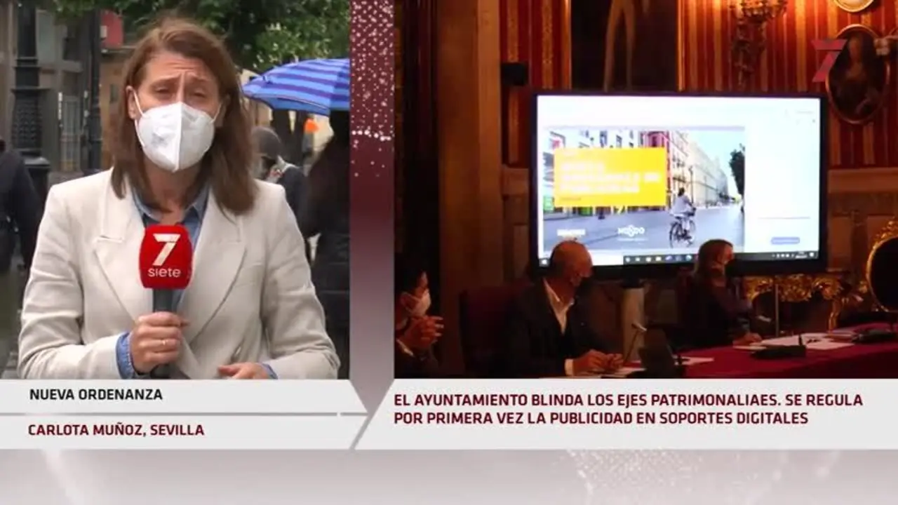 Puerta Jerez, Avenida, Santa Cruz y el Salvador, blindados por &lsquo;ley&rsquo; ante la publicidad