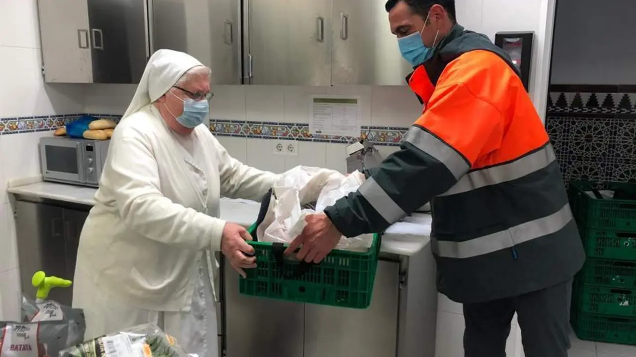 Las aportaciones de alimentos se han duplicado frente a 2019 por la pandemia.  - Mercadona