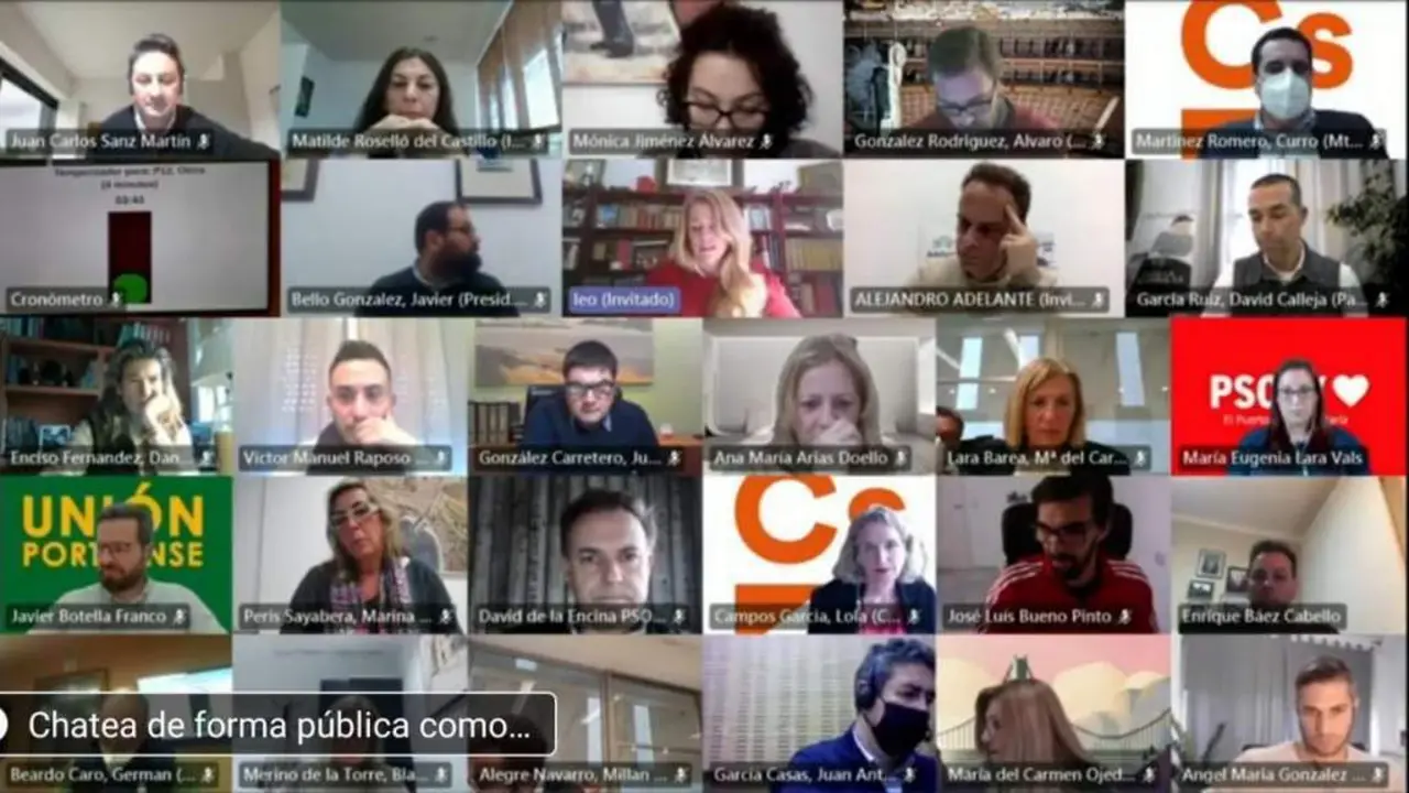 Pleno telem&aacute;tico de El Puerto. - Viva