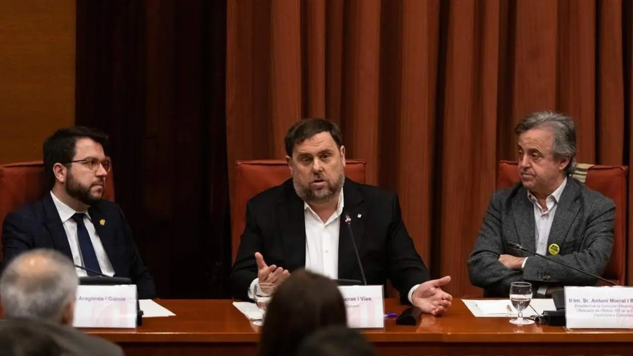 El exvicepresidente de la Generalitat encarcelado, Oriol Junqueras. - Europa Press