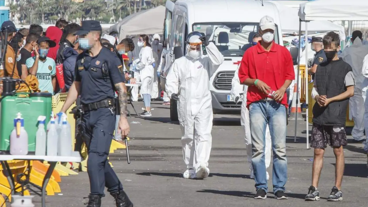 Dispositivo policial en Canarias. -  Europa press