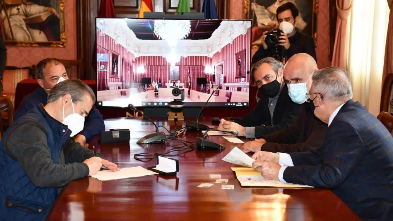 Reuni&oacute;n de Emvisesa. - Ayto
