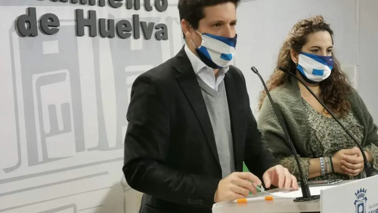 Concejales de Cs en el Ayuntamiento de Huelva. - VH