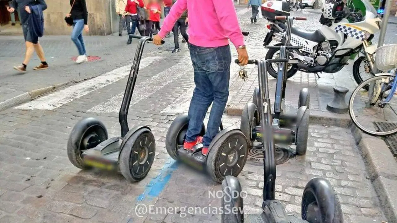 Patinetes en Sevilla. - EMERGENCIAS