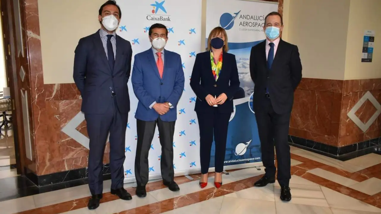 CaixaBank se incorpora al cl&uacute;ster empresarial Andaluc&iacute;a Aerospace. - A.I.