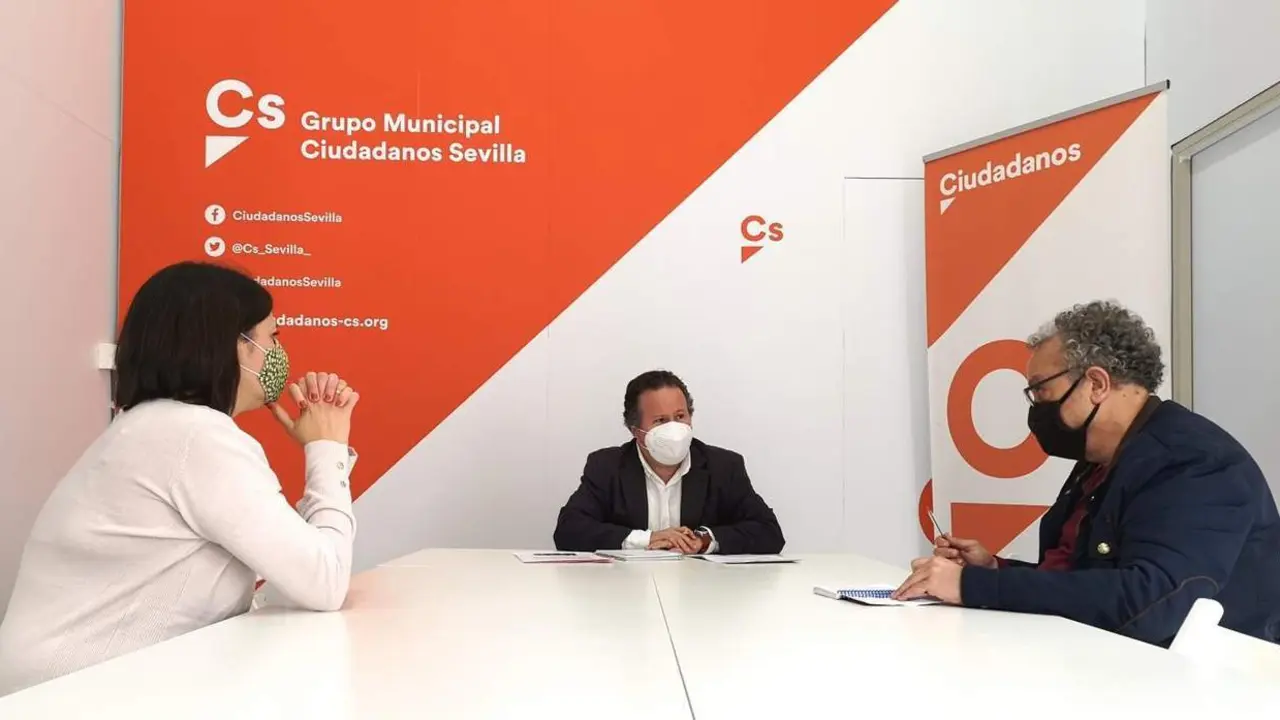 Reuni&oacute;n de Cs sobre Mateos Gago. - CS