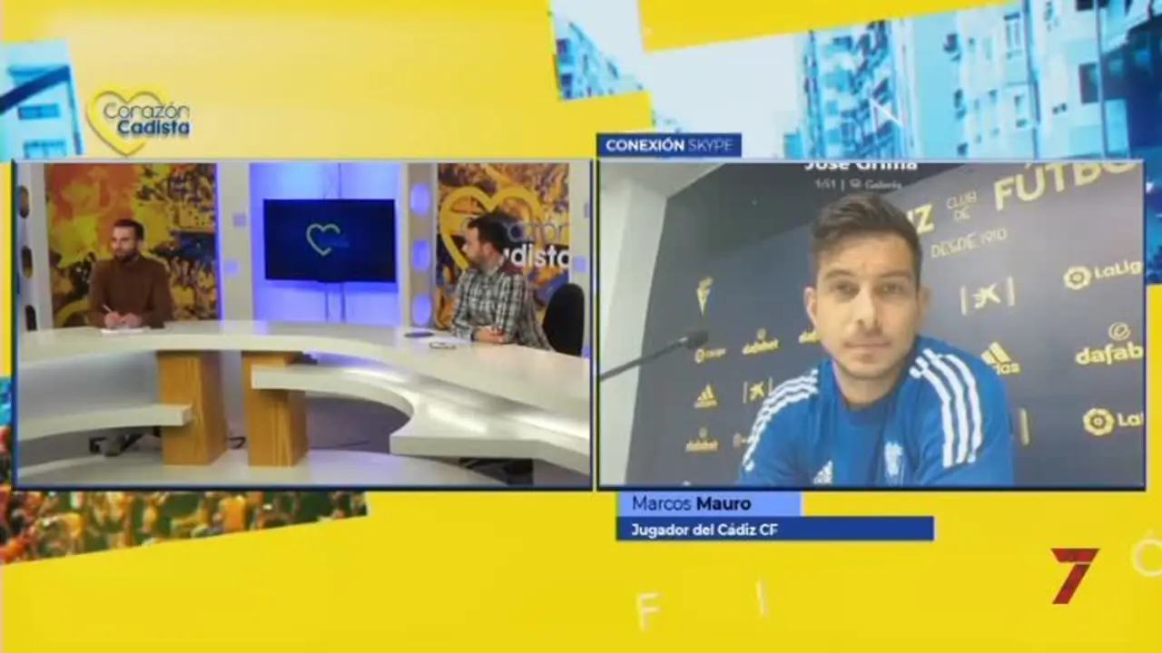 Marcos Mauro, jugador del C&aacute;diz: "La gente muchas veces ve solo el resultado de su equipo"