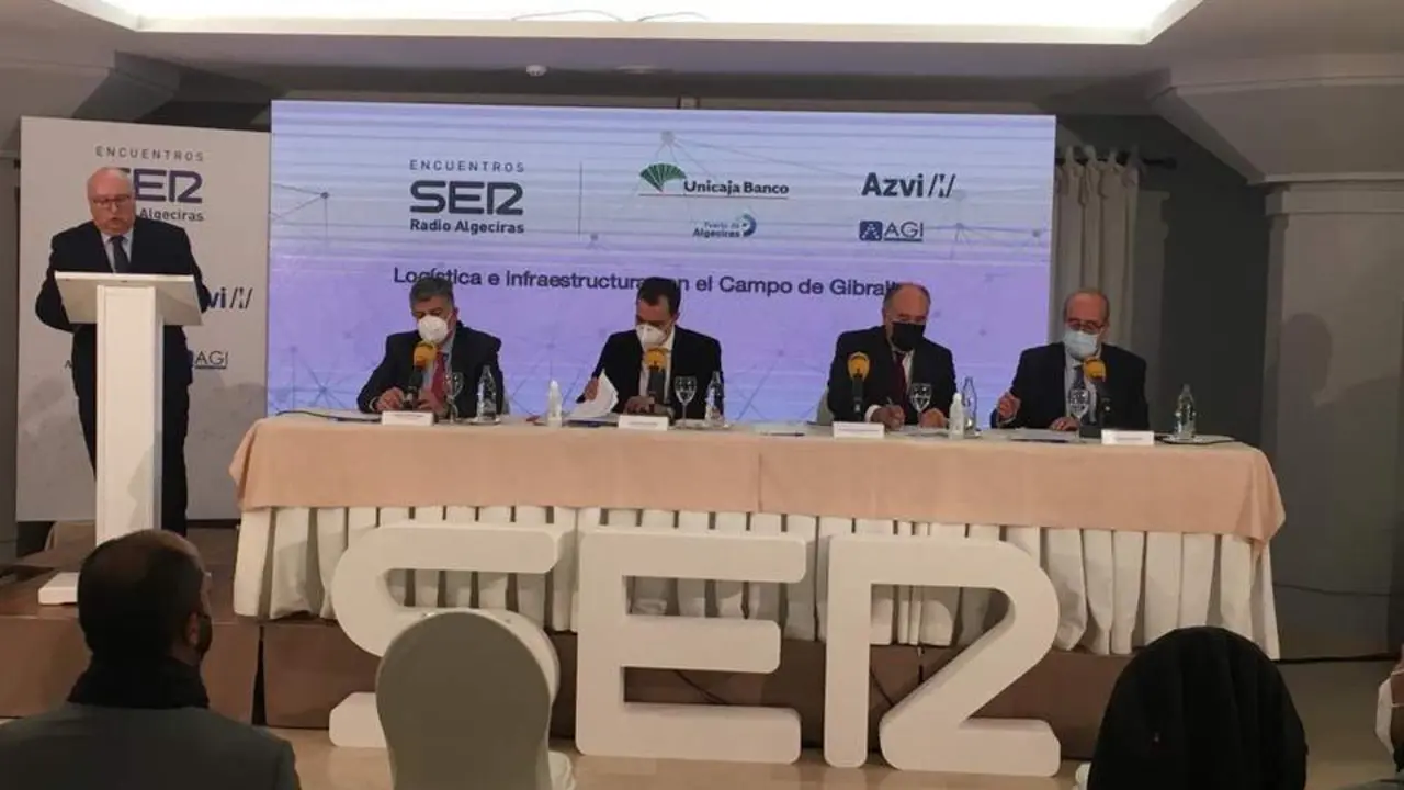 Acto sobre infraestructuras de la cadena SER en Algeciras. - AI
