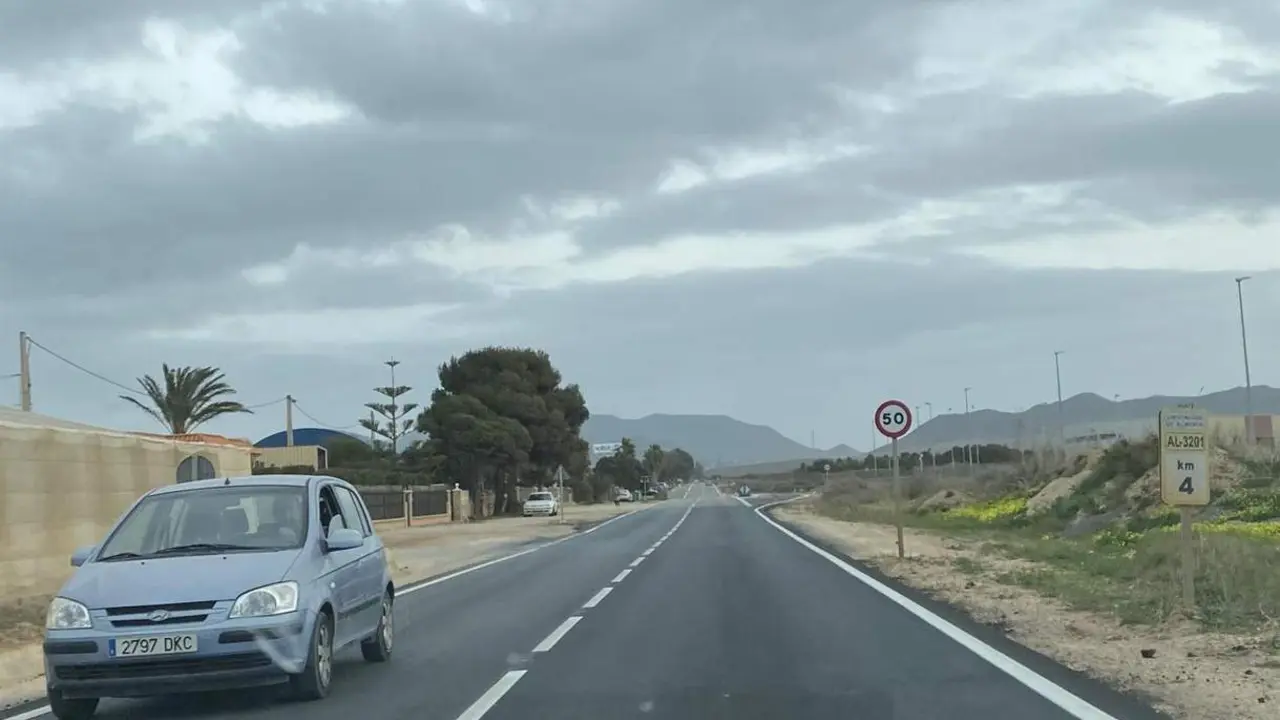 Fime de la carretera en Cabo de Gata. - EP