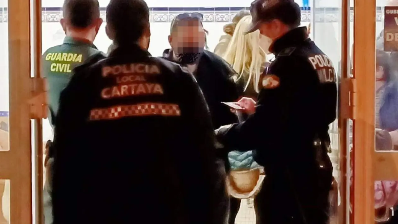 Actuaci&oacute;n policial el Nuevo Portil. - AYTO. CARTAYA