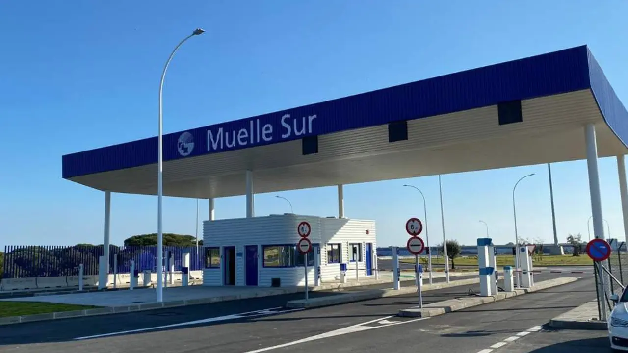 Control de acceso al Muelle Sur. - VH
