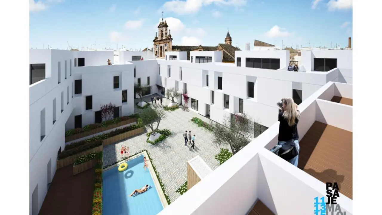 Una promoci&oacute;n inmobiliaria para el Pasaje Mallol. - lacooperativaarquitectos.com