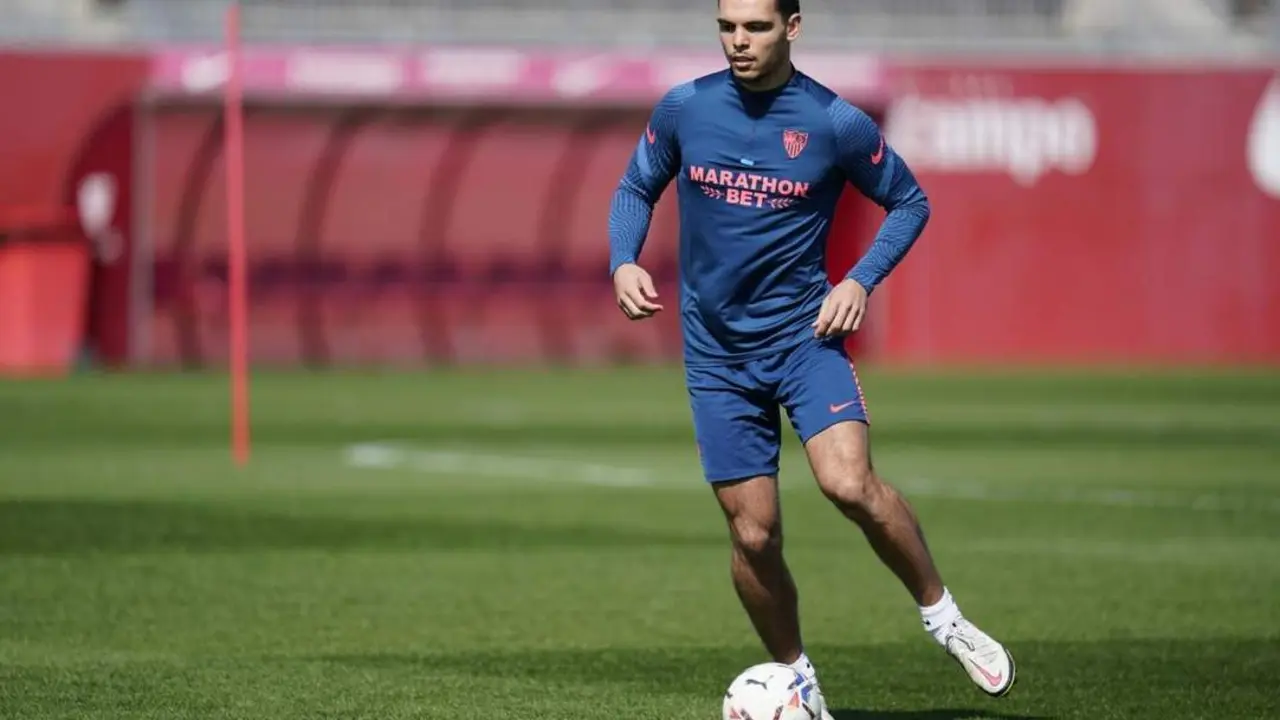 Entrenamiento del Sevilla. -  SFC