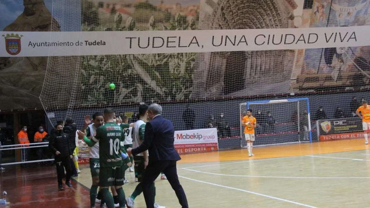 Celebraci&oacute;n de la victoria del C&oacute;rdoba Patrimonio de la Humanidad en Tudela - | Ribera Navarra