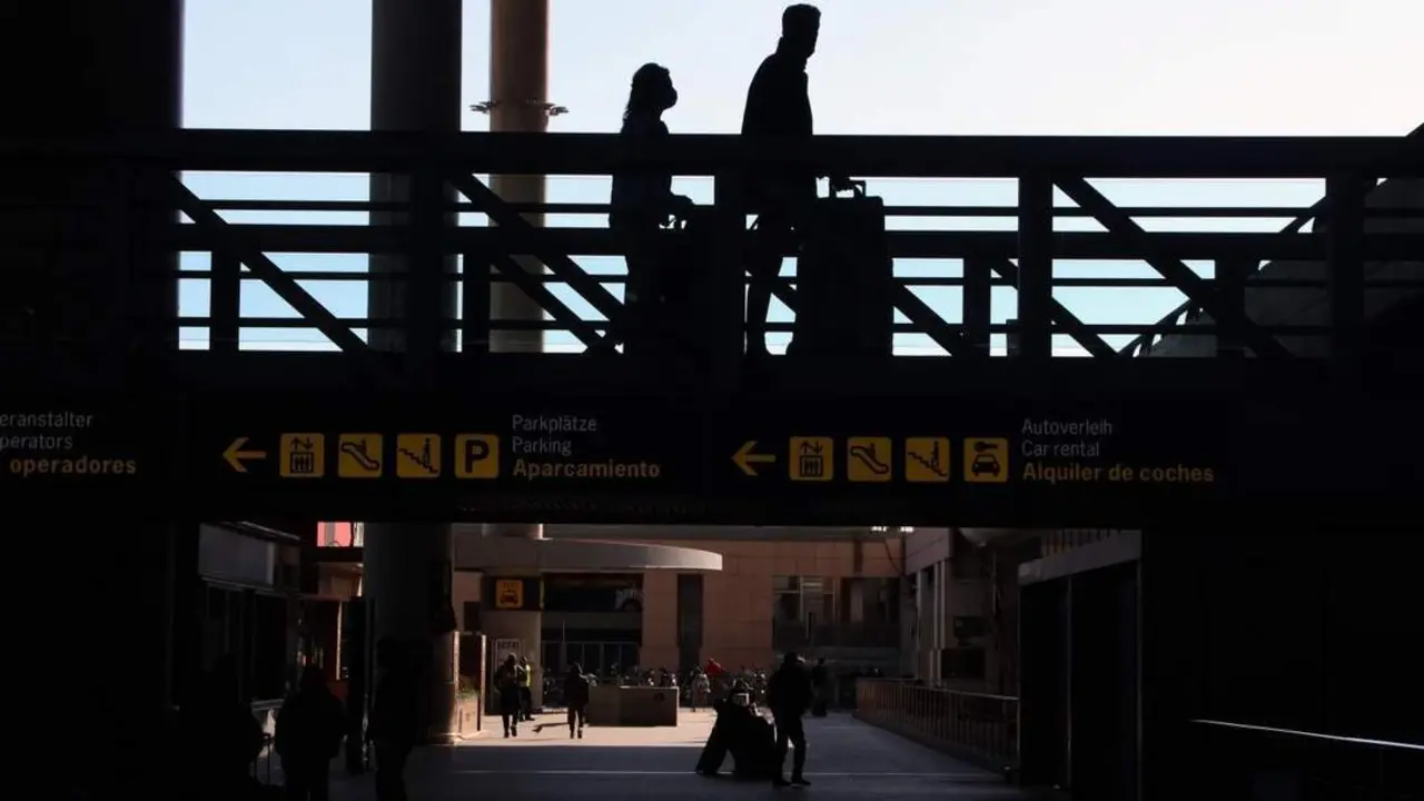 En el Aeropuerto de M&aacute;laga. - &Aacute;lex Zea/Europa Press