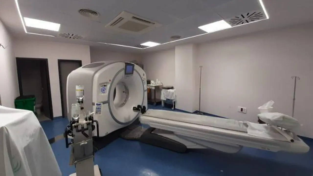 TAC del Hospital Punta de Europa. - AI