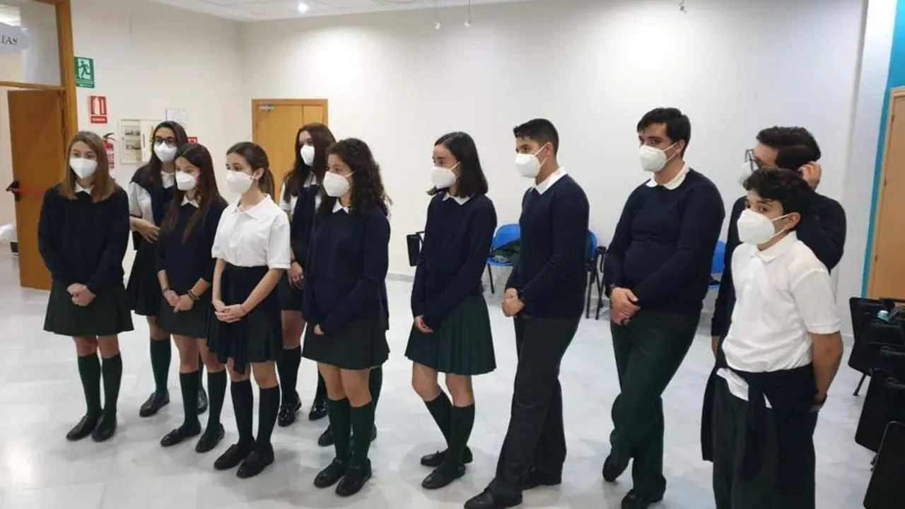Los alumnos participantes. - 