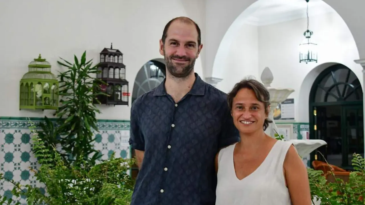 Miguel Oyarzun e Isla Aguilera, directores del FIT.  - Eulogio Garc&iacute;a