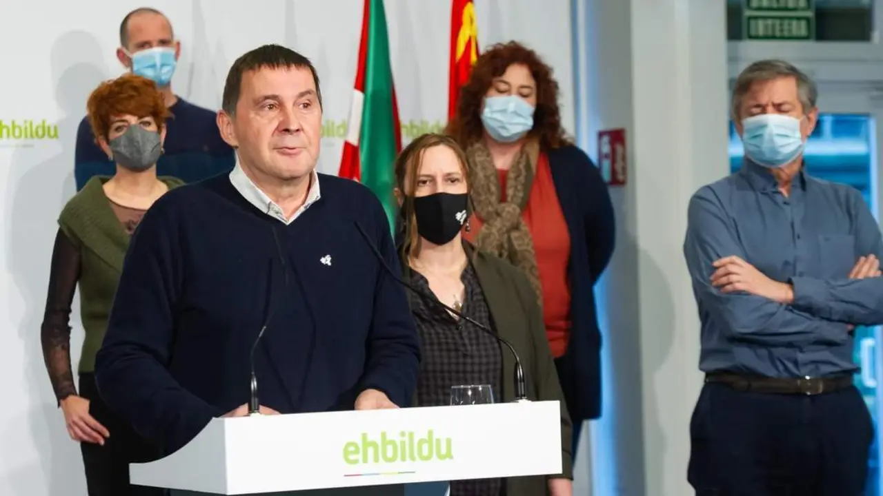 El coordinador general de EH Bildu, Arnaldo Otegi. - ep