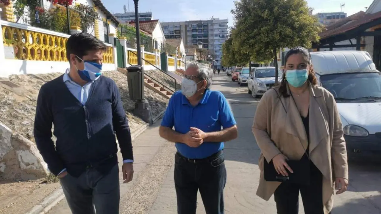 Garc&iacute;a de Longoria en el Barrio Obrero. - VH