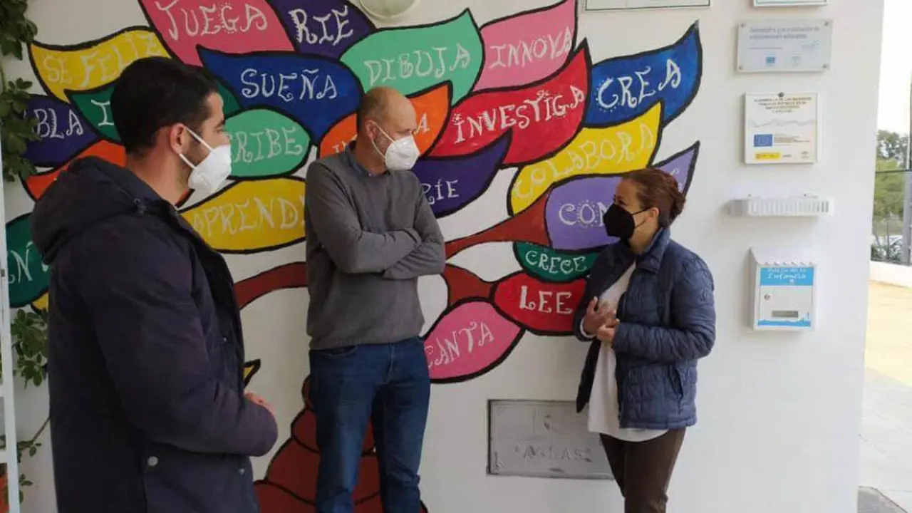 Visita al Colegio Saladobre&ntilde;a en La Muela. - A.I.