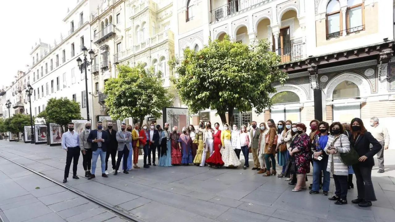 Una de las iniciativas de apoyo a la moda flamenca. - Ayto