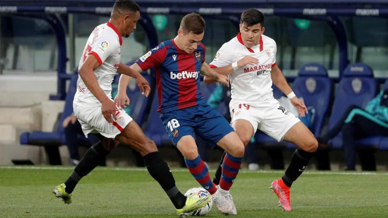 Imagen del Levante - Sevilla.  - efe