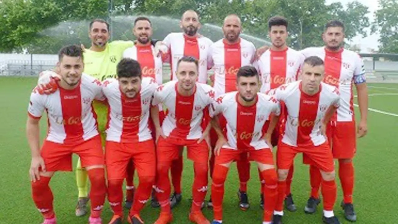Once inicial que present&oacute; la Juventud Sanluque&ntilde;a en J&eacute;dula - Moy Cantero
