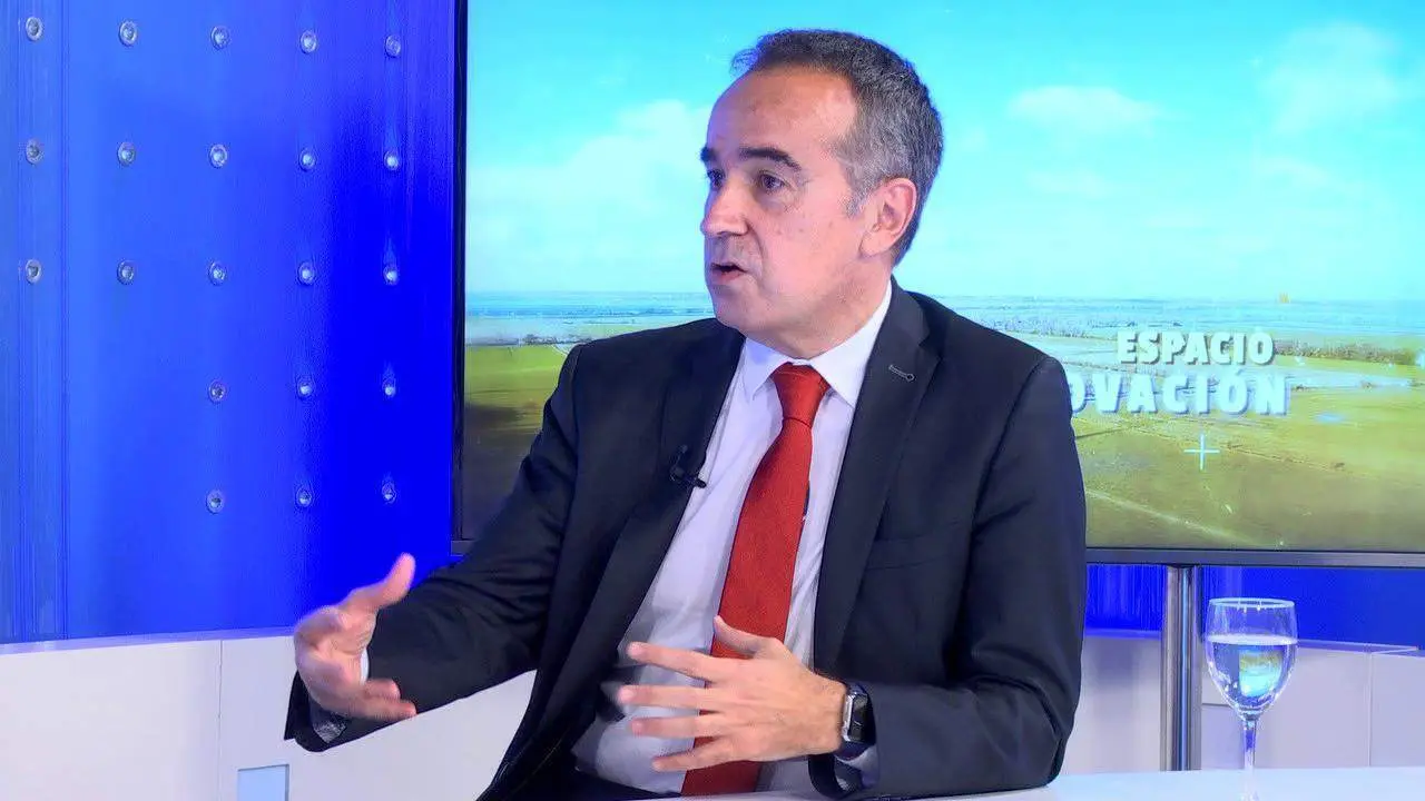 El primer directivo de Ghenova, Francisco Cuervas, en la entrevista en 'Espacio Innovaci&oacute;n'. 7TV andaluc&iacute;a - 7TV Andaluc&iacute;a