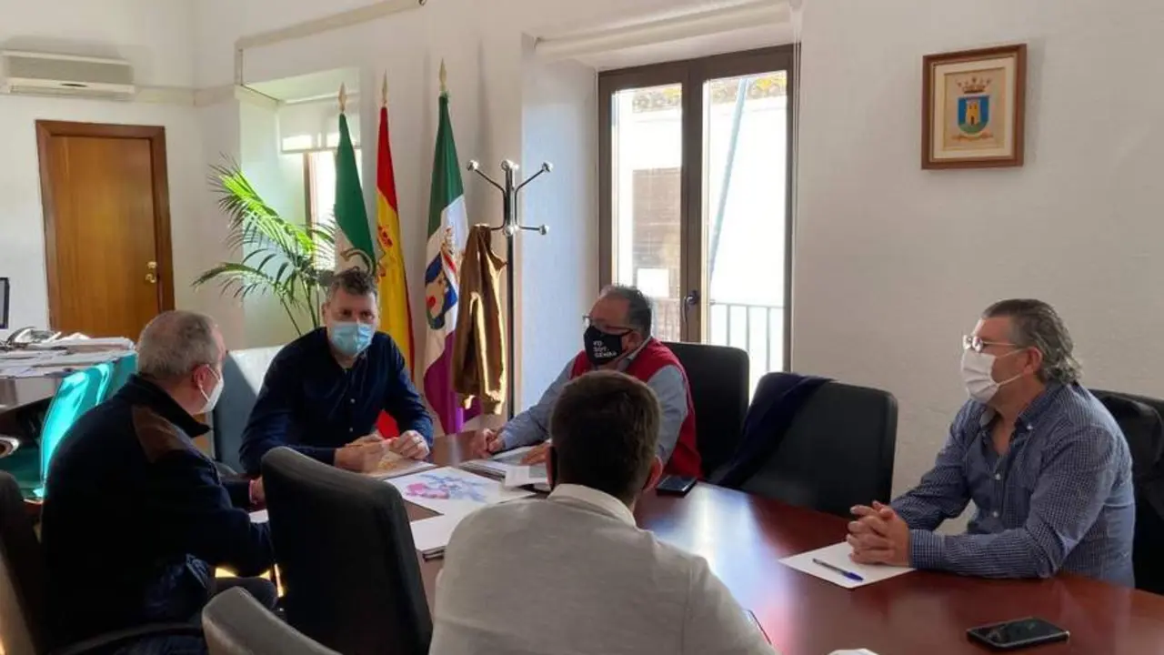 Reuni&oacute;n de los alcaldes. - A. I.