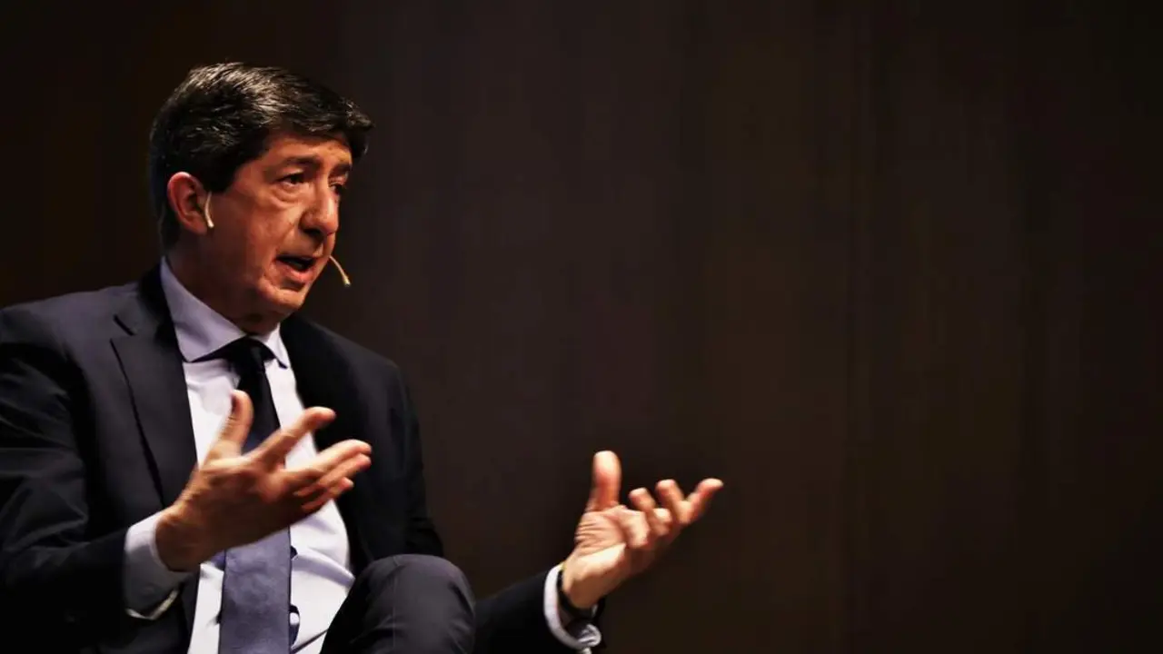 El vicepresidente de la Junta y consejero de Turismo, Regeneraci&oacute;n, Justicia y Administraci&oacute;n Local, Juan Mar&iacute;n. - M. J. L&oacute;pez / EP