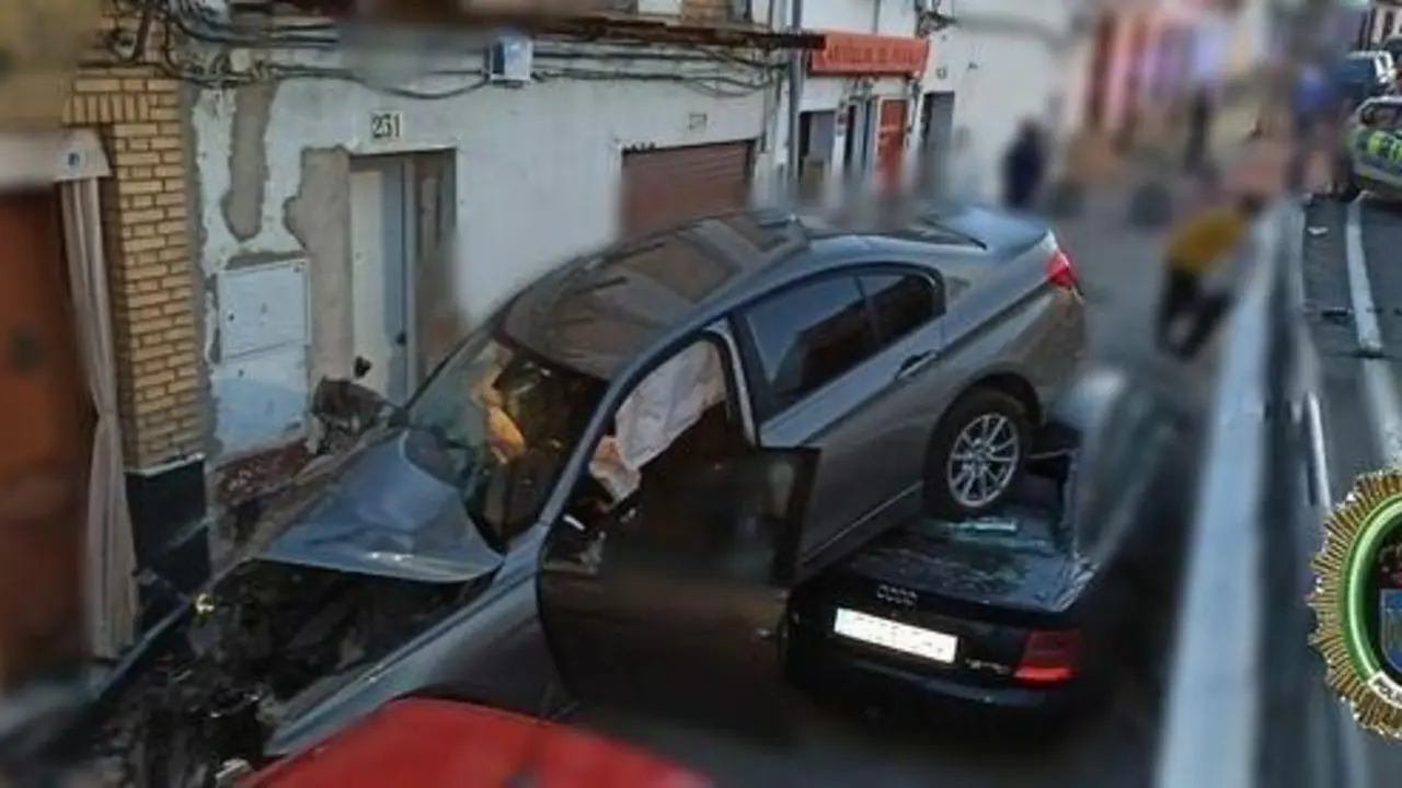 Aparatoso accidente en El Viso. - PLV