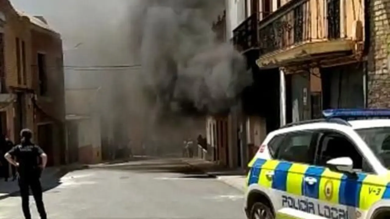 Incendio en un garaje de El Viso. - PL