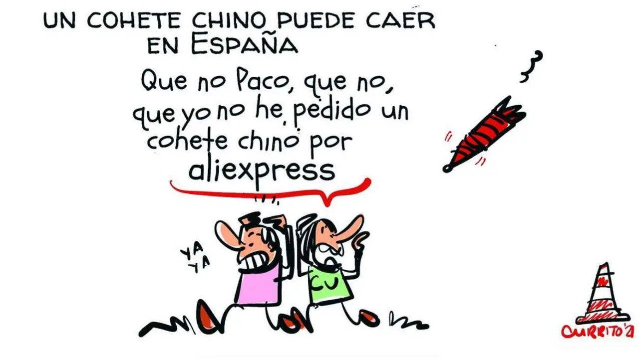 El cohete chino. - 