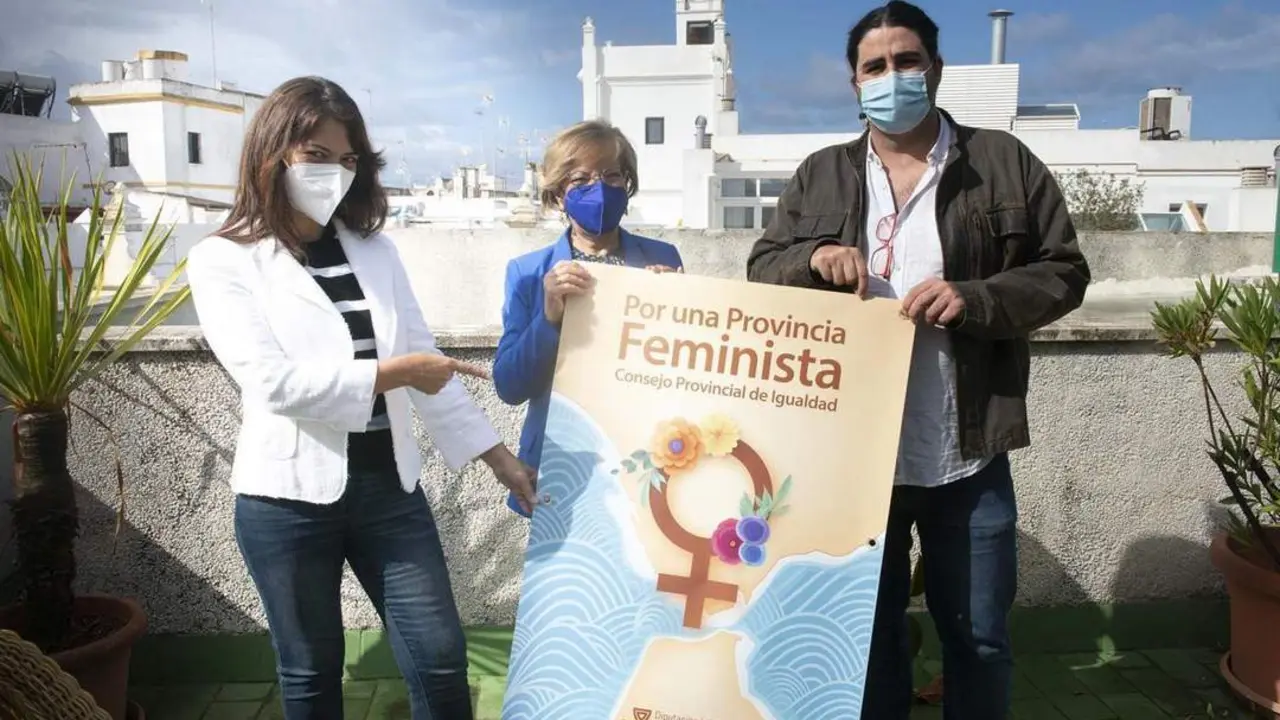 Soco L&oacute;pez, Carmen Collado y Diego Calvo. - 