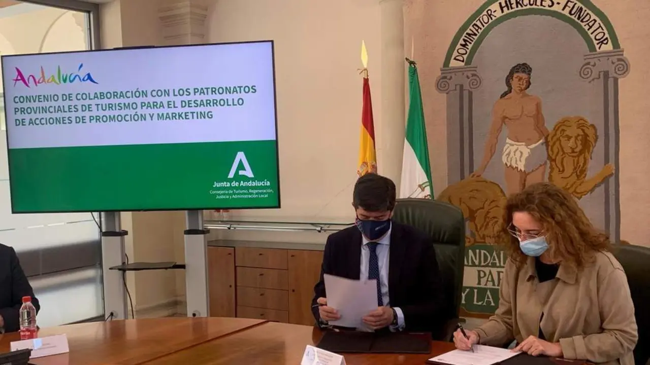 Convenio en materia tur&iacute;stica entre la Junta y la Diputaci&oacute;n.  - Diputaci&oacute;n