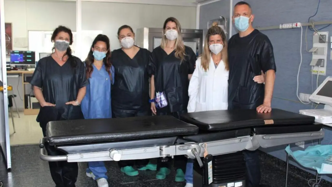Personal sanitario protagonista de la acci&oacute;n. - Junta de Andaluc&iacute;a