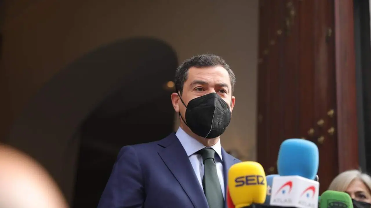 El presidente Juanma Moreno. - EP