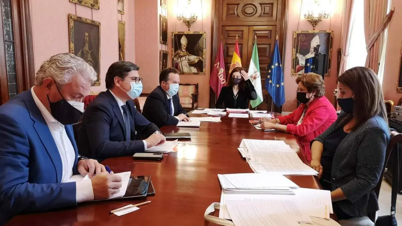 Reuni&oacute;n de Cs con el equipo de Gobierno de Sevilla sobre el presupuesto. - Cs