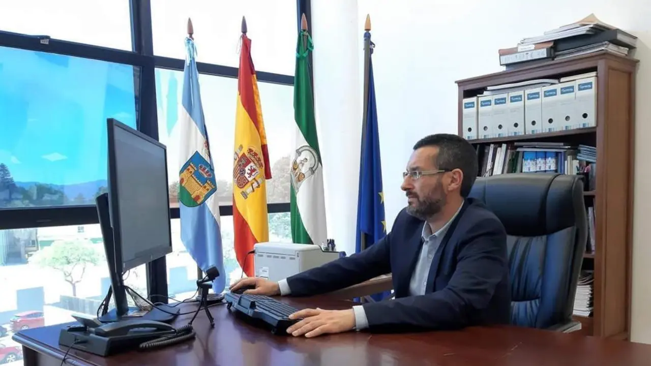 Reuni&oacute;n telem&aacute;tica de la junta de seguridad. - A. I.